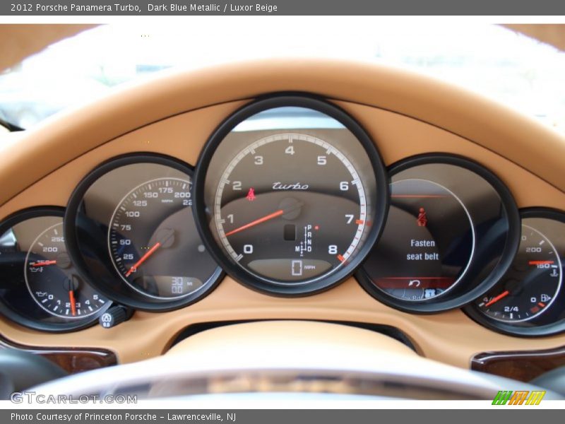  2012 Panamera Turbo Turbo Gauges