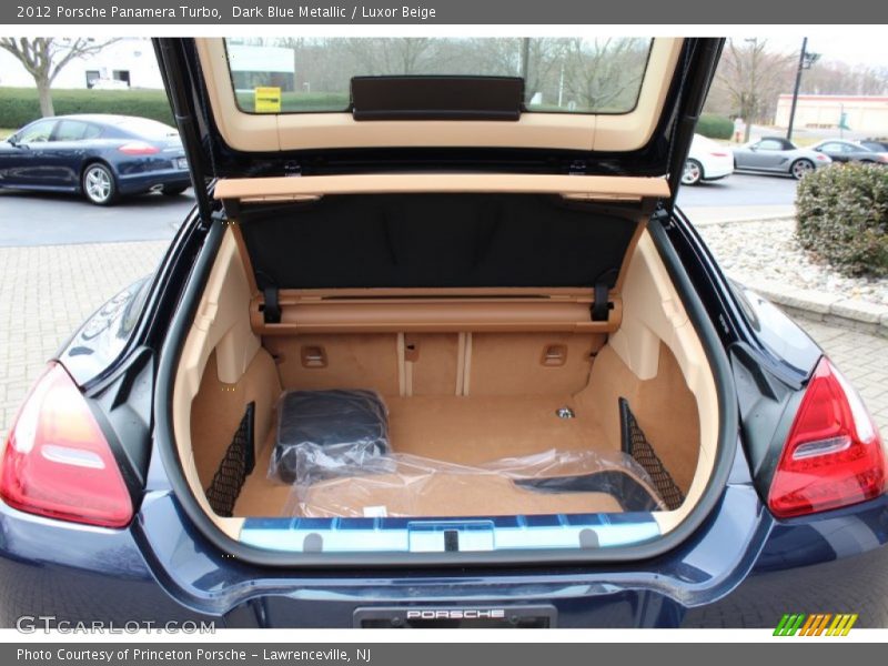  2012 Panamera Turbo Trunk