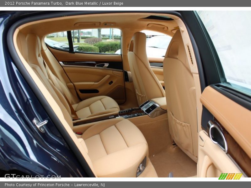  2012 Panamera Turbo Luxor Beige Interior