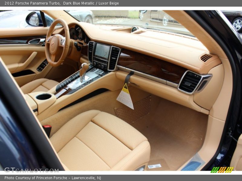  2012 Panamera Turbo Luxor Beige Interior