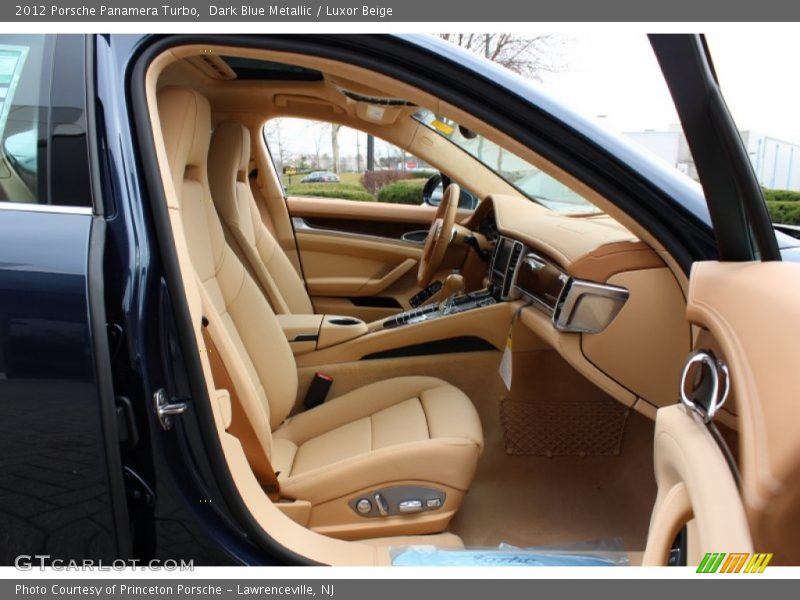  2012 Panamera Turbo Luxor Beige Interior