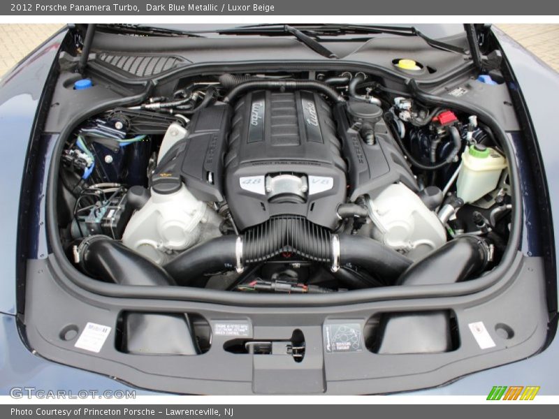  2012 Panamera Turbo Engine - 4.8 Liter DFI Twin-Turbocharged DOHC 32-Valve VarioCam Plus V8