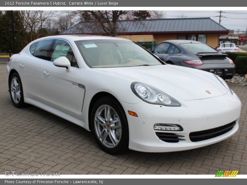 Front 3/4 View of 2012 Panamera S Hybrid
