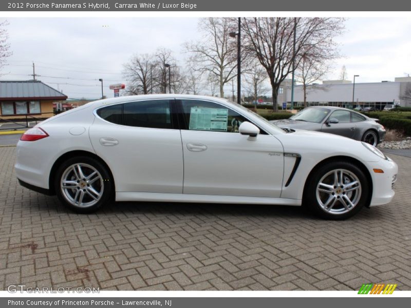  2012 Panamera S Hybrid Carrara White