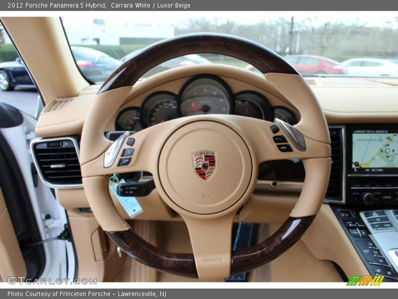  2012 Panamera S Hybrid Steering Wheel