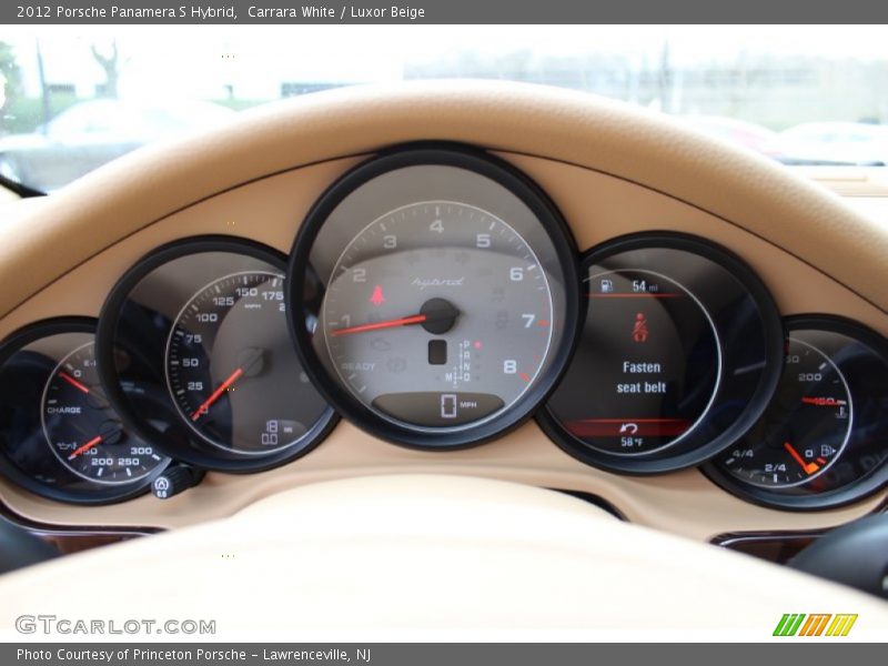  2012 Panamera S Hybrid S Hybrid Gauges