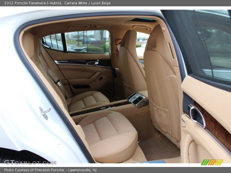  2012 Panamera S Hybrid Luxor Beige Interior