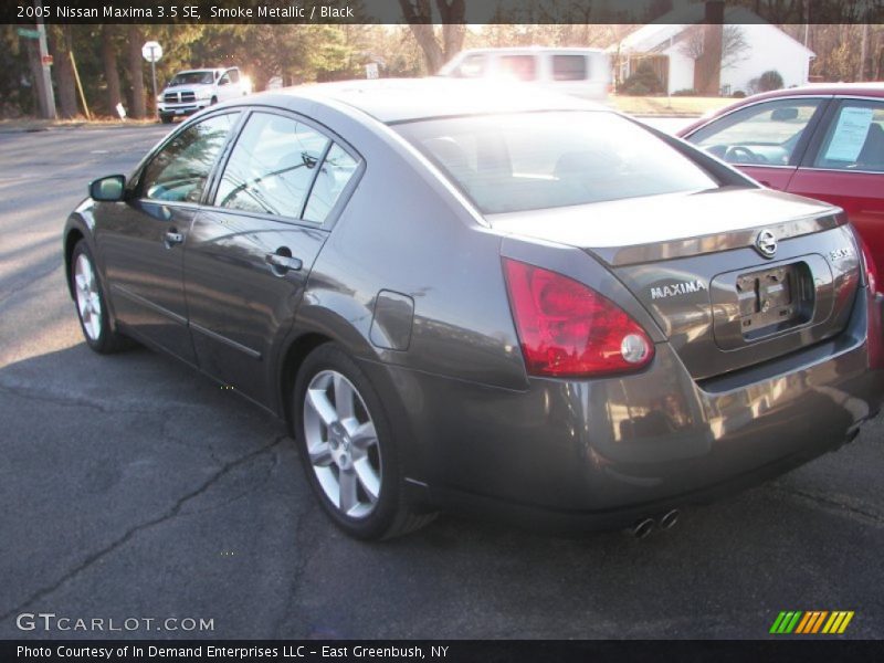 Smoke Metallic / Black 2005 Nissan Maxima 3.5 SE