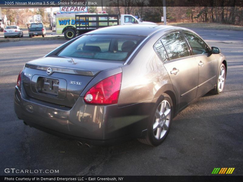 Smoke Metallic / Black 2005 Nissan Maxima 3.5 SE