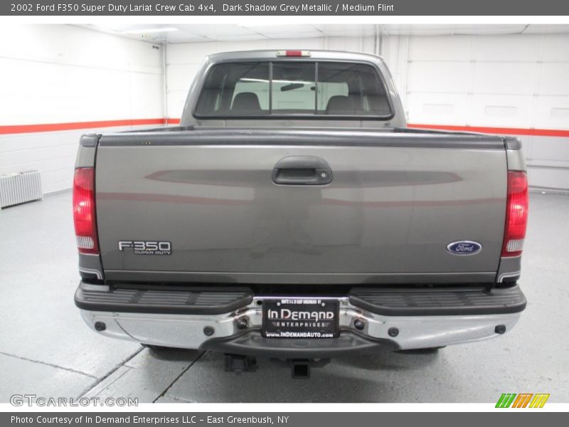 Dark Shadow Grey Metallic / Medium Flint 2002 Ford F350 Super Duty Lariat Crew Cab 4x4