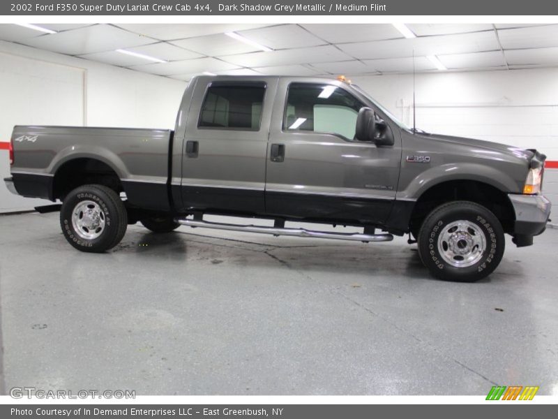  2002 F350 Super Duty Lariat Crew Cab 4x4 Dark Shadow Grey Metallic