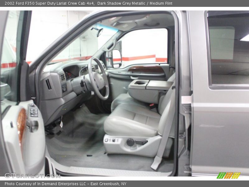  2002 F350 Super Duty Lariat Crew Cab 4x4 Medium Flint Interior