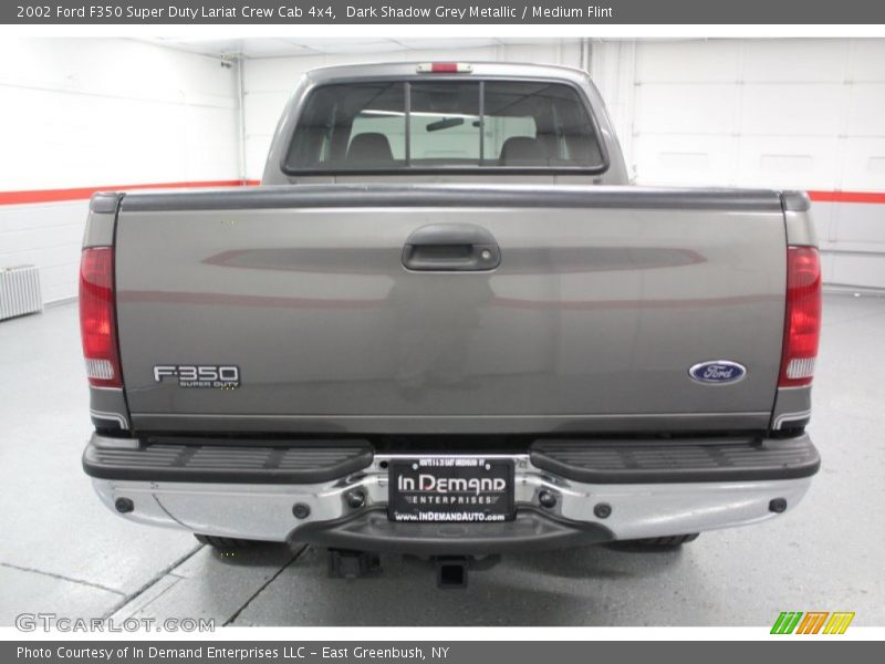 Dark Shadow Grey Metallic / Medium Flint 2002 Ford F350 Super Duty Lariat Crew Cab 4x4