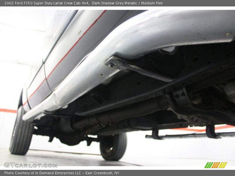 Dark Shadow Grey Metallic / Medium Flint 2002 Ford F350 Super Duty Lariat Crew Cab 4x4