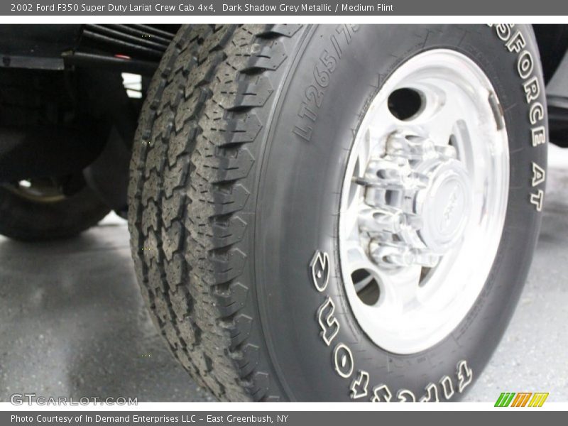 Dark Shadow Grey Metallic / Medium Flint 2002 Ford F350 Super Duty Lariat Crew Cab 4x4