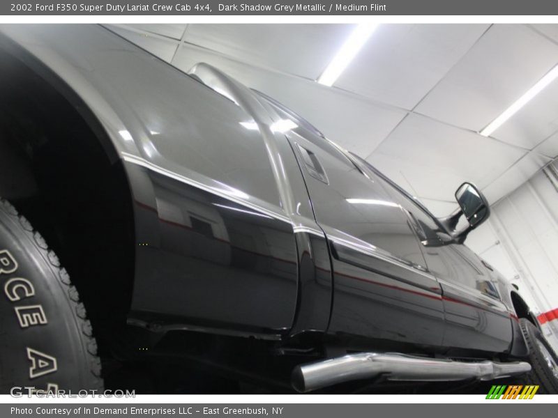 Dark Shadow Grey Metallic / Medium Flint 2002 Ford F350 Super Duty Lariat Crew Cab 4x4