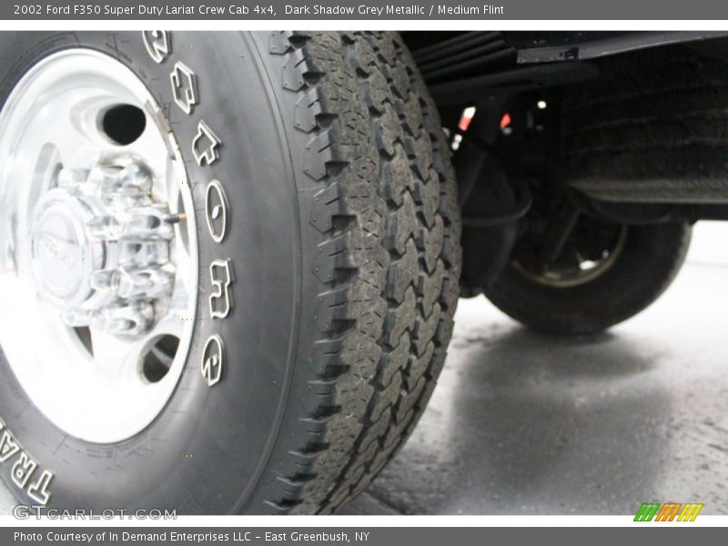 Dark Shadow Grey Metallic / Medium Flint 2002 Ford F350 Super Duty Lariat Crew Cab 4x4
