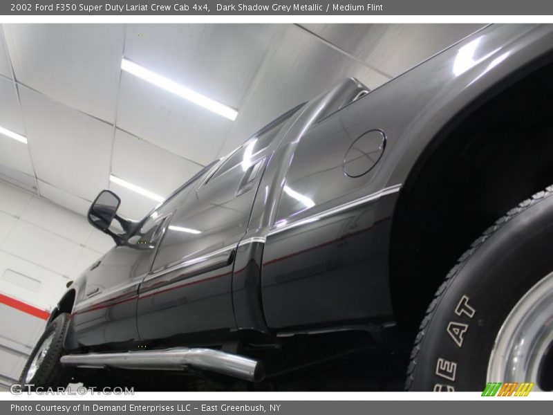 Dark Shadow Grey Metallic / Medium Flint 2002 Ford F350 Super Duty Lariat Crew Cab 4x4