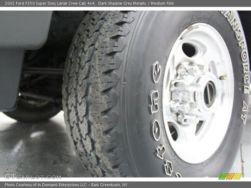 Dark Shadow Grey Metallic / Medium Flint 2002 Ford F350 Super Duty Lariat Crew Cab 4x4
