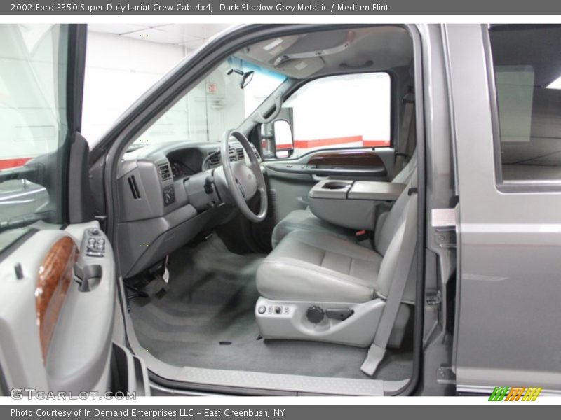  2002 F350 Super Duty Lariat Crew Cab 4x4 Medium Flint Interior