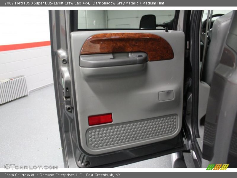 Dark Shadow Grey Metallic / Medium Flint 2002 Ford F350 Super Duty Lariat Crew Cab 4x4