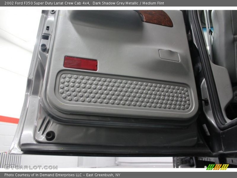 Dark Shadow Grey Metallic / Medium Flint 2002 Ford F350 Super Duty Lariat Crew Cab 4x4