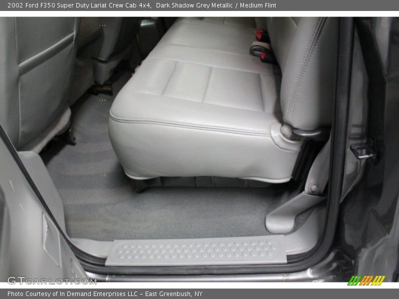 Dark Shadow Grey Metallic / Medium Flint 2002 Ford F350 Super Duty Lariat Crew Cab 4x4