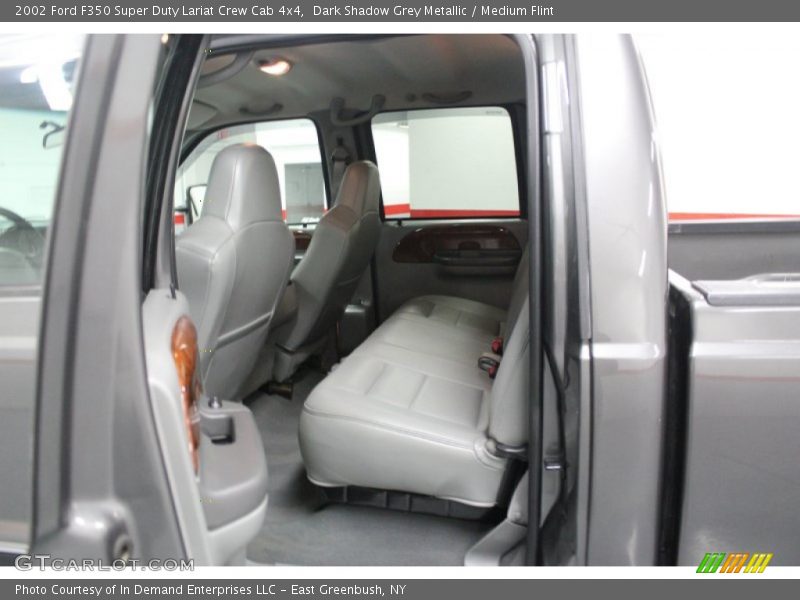 Dark Shadow Grey Metallic / Medium Flint 2002 Ford F350 Super Duty Lariat Crew Cab 4x4