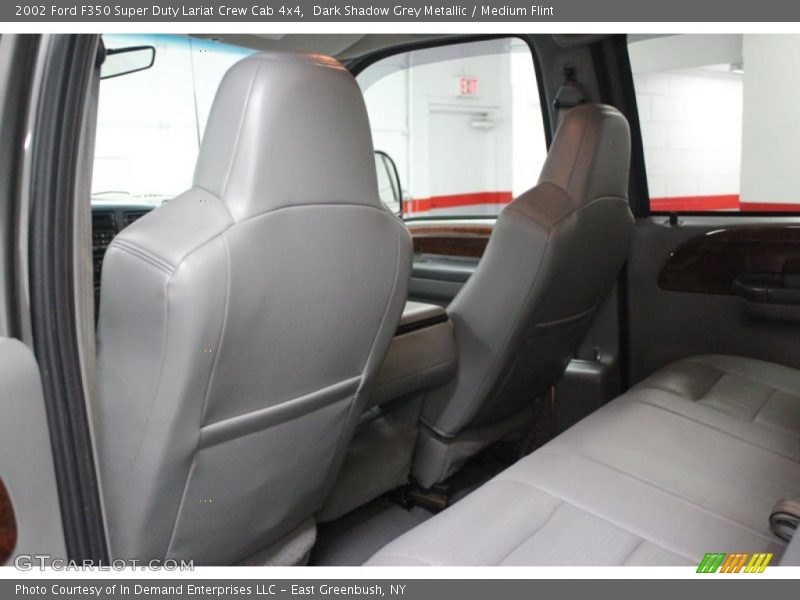 Dark Shadow Grey Metallic / Medium Flint 2002 Ford F350 Super Duty Lariat Crew Cab 4x4