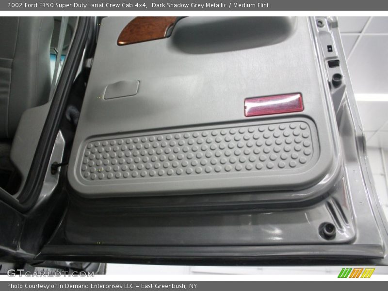 Dark Shadow Grey Metallic / Medium Flint 2002 Ford F350 Super Duty Lariat Crew Cab 4x4