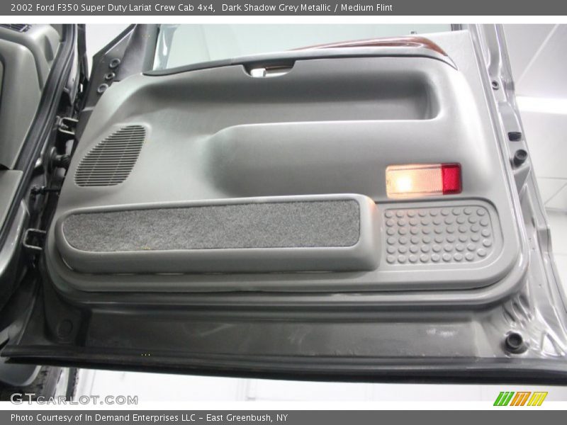 Dark Shadow Grey Metallic / Medium Flint 2002 Ford F350 Super Duty Lariat Crew Cab 4x4
