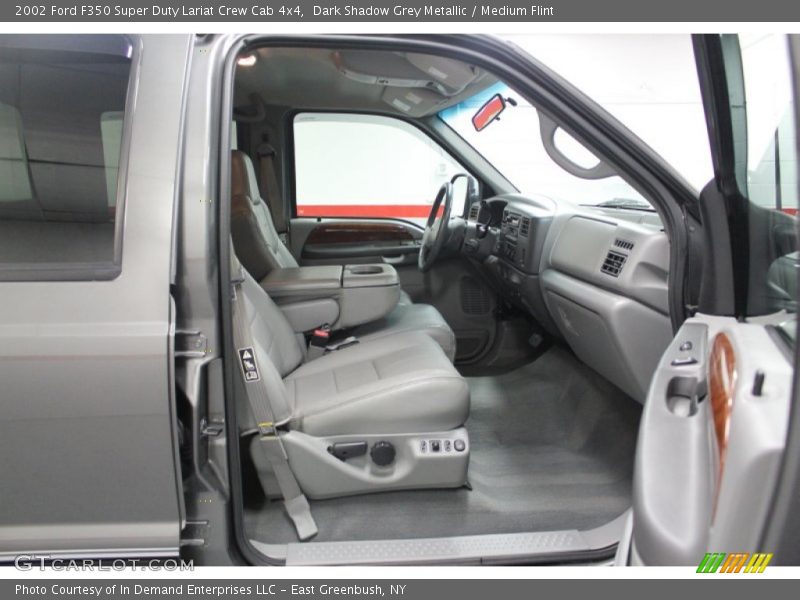  2002 F350 Super Duty Lariat Crew Cab 4x4 Medium Flint Interior