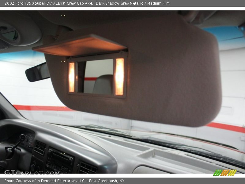 Dark Shadow Grey Metallic / Medium Flint 2002 Ford F350 Super Duty Lariat Crew Cab 4x4