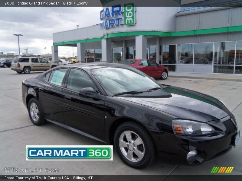 Black / Ebony 2008 Pontiac Grand Prix Sedan