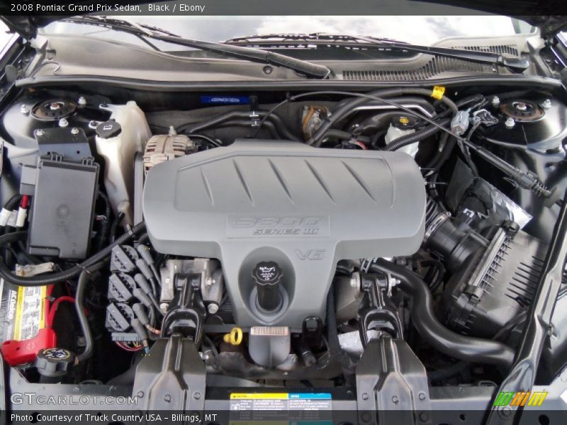 Black / Ebony 2008 Pontiac Grand Prix Sedan