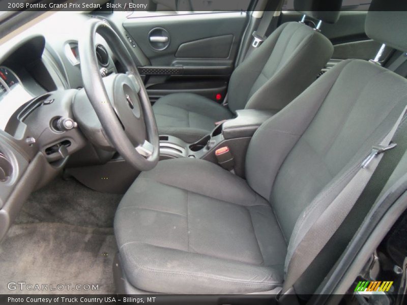 Black / Ebony 2008 Pontiac Grand Prix Sedan
