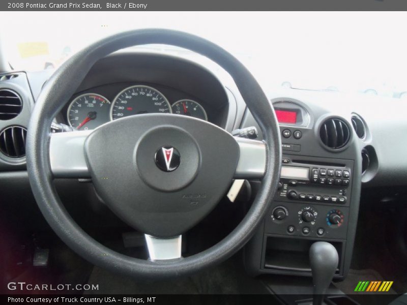 Black / Ebony 2008 Pontiac Grand Prix Sedan