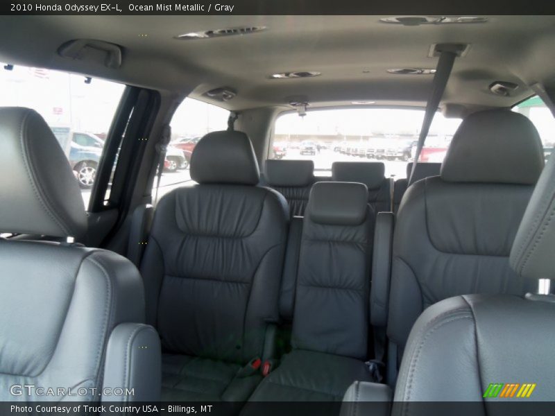 Ocean Mist Metallic / Gray 2010 Honda Odyssey EX-L