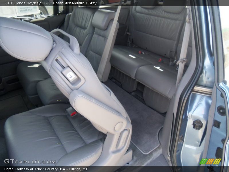 Ocean Mist Metallic / Gray 2010 Honda Odyssey EX-L