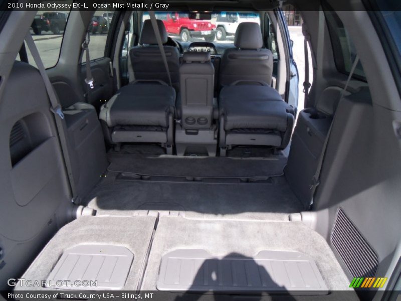 Ocean Mist Metallic / Gray 2010 Honda Odyssey EX-L