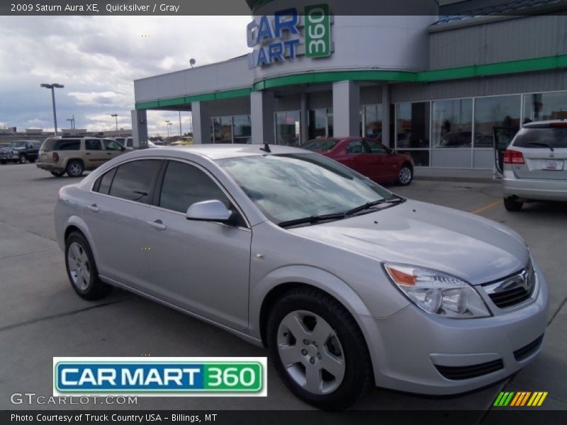 Quicksilver / Gray 2009 Saturn Aura XE