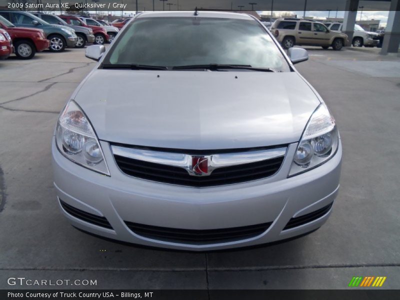 Quicksilver / Gray 2009 Saturn Aura XE