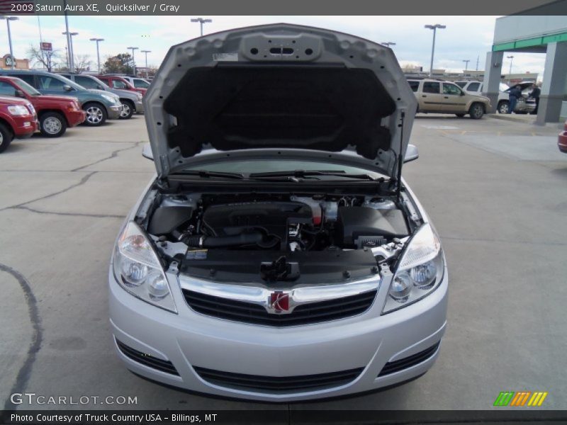 Quicksilver / Gray 2009 Saturn Aura XE