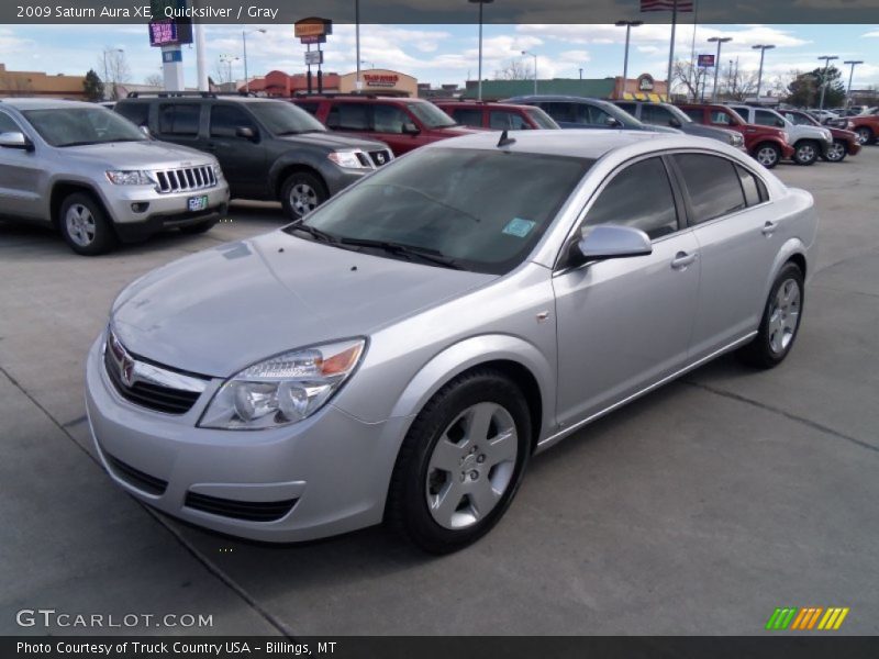 Quicksilver / Gray 2009 Saturn Aura XE