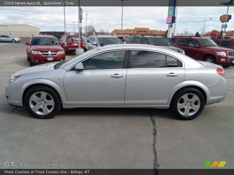 Quicksilver / Gray 2009 Saturn Aura XE