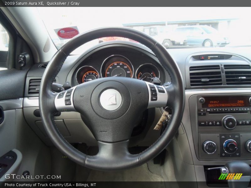 Quicksilver / Gray 2009 Saturn Aura XE