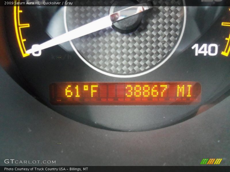 Quicksilver / Gray 2009 Saturn Aura XE