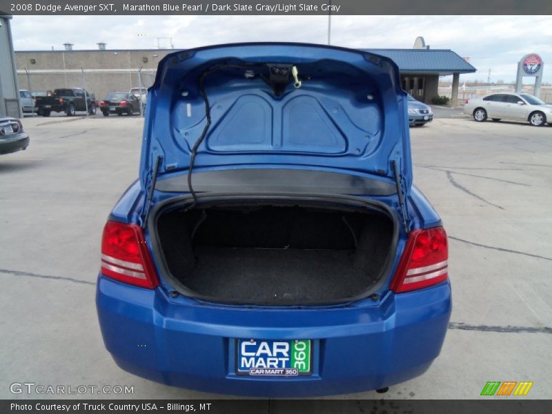 Marathon Blue Pearl / Dark Slate Gray/Light Slate Gray 2008 Dodge Avenger SXT
