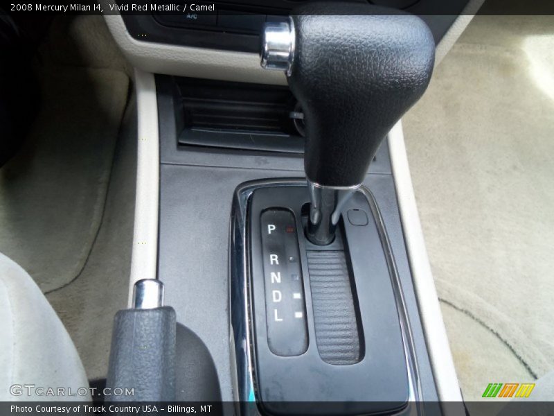 Vivid Red Metallic / Camel 2008 Mercury Milan I4