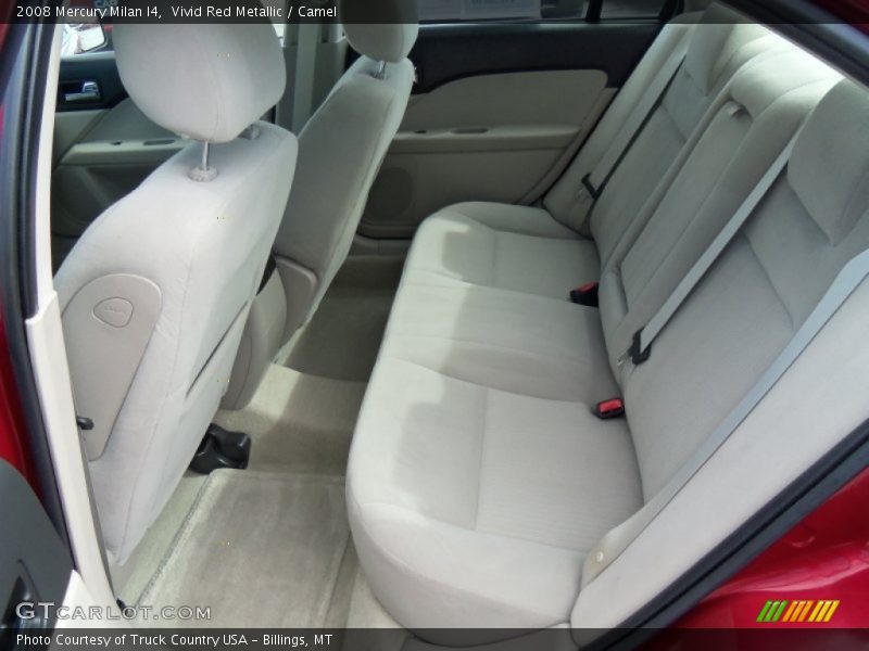 Vivid Red Metallic / Camel 2008 Mercury Milan I4